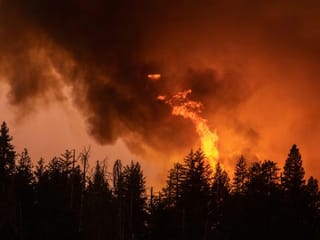 See the aftermath of out-of-control wildfires in California, US
