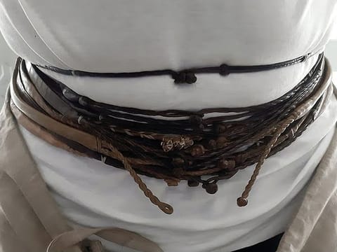 Some of the items that were confiscated from the passenger at Dubai airport.