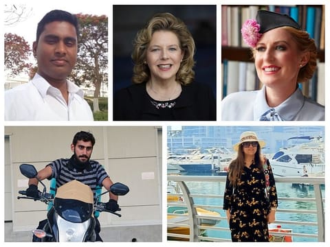 It is business as usual for UAE residents despite the scorching summer heat.