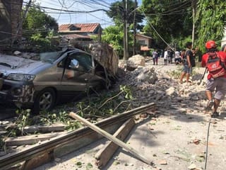 Powerful earthquake hits northern Philippines; at least four dead, over 60 injured