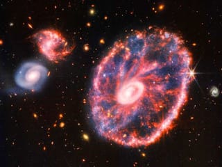 James Webb telescope captures amazing images Cartwheel Galaxy