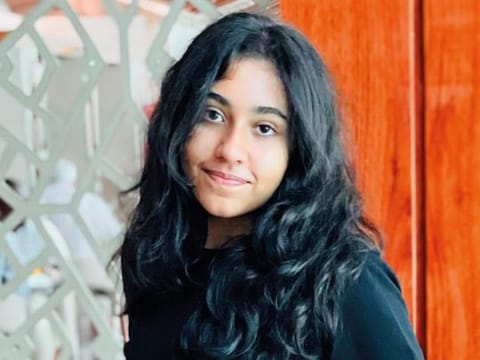 Aanya Vora is a badminton champion who bagged the DASSA Under-15 Badminton Championship Overall Winner Prize and also played nationally with success in the Annual 43rd Badminton UAE Open Tournament.