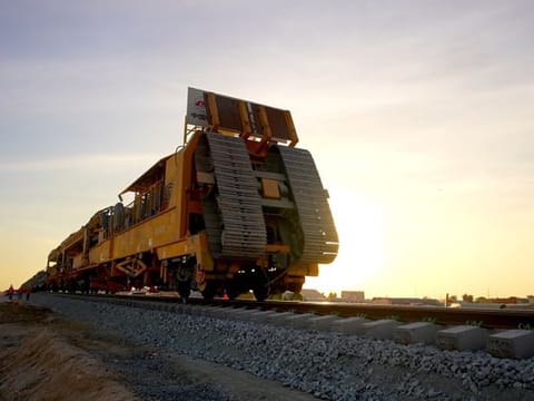 In Pictures: Tracking UAE’s Etihad rail