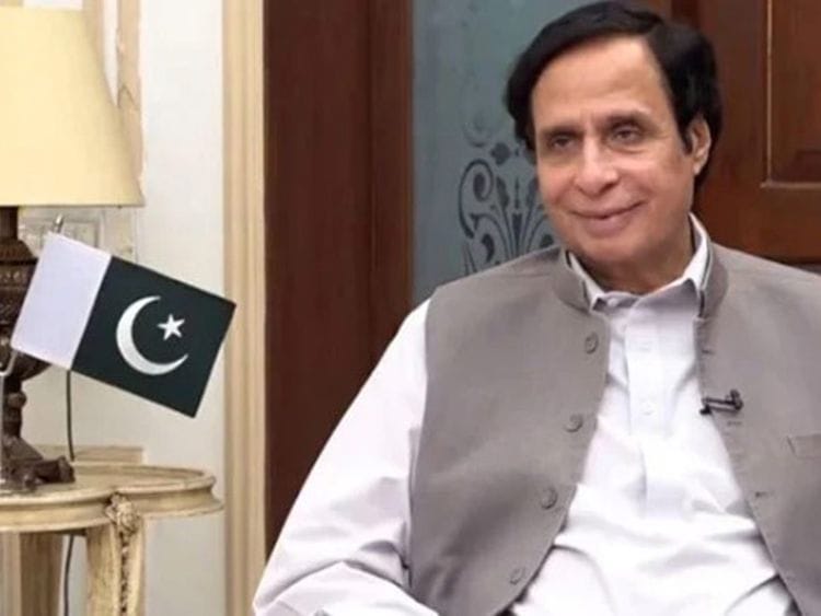  Punjab Chief Minister Parvez Elahi  in a file photo.