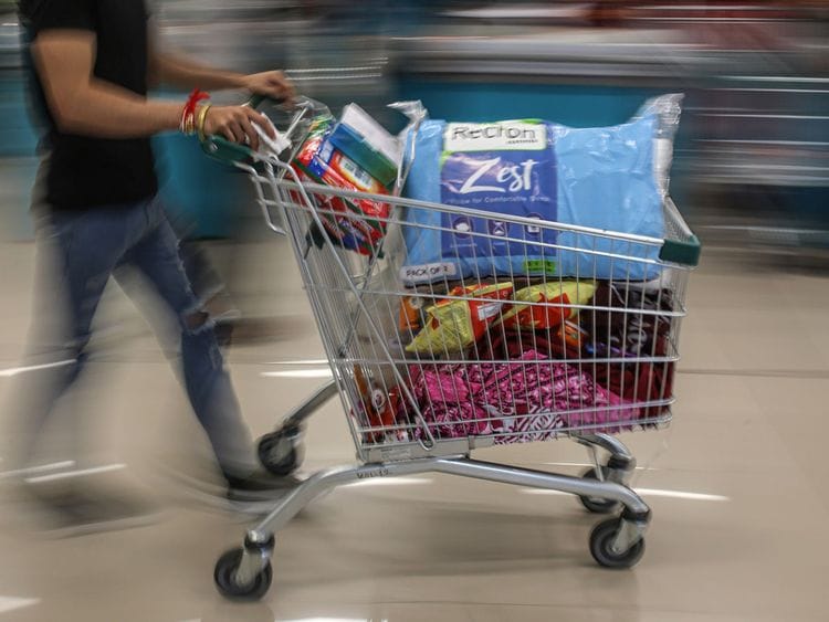 Stock - India shopping / Retail / grocery 