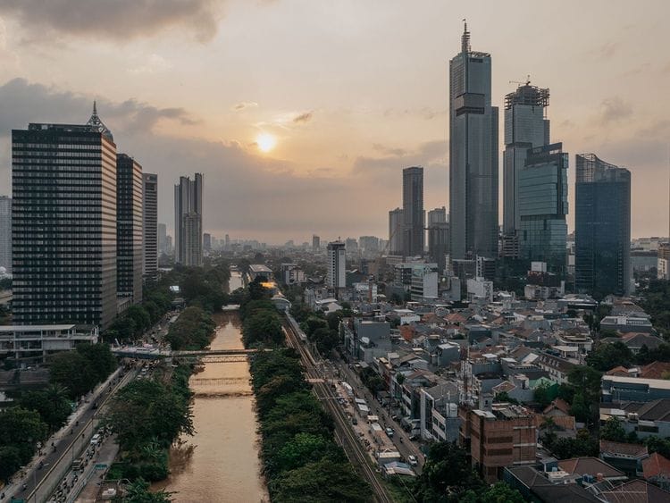 Stock - Jakarta skyline Indonesia