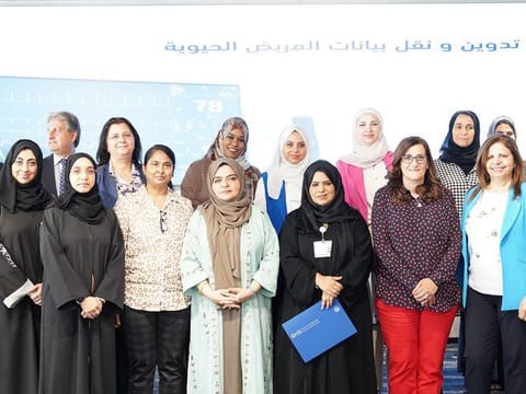 Attendees during the launch of the Automatic Patient Transfer Service 