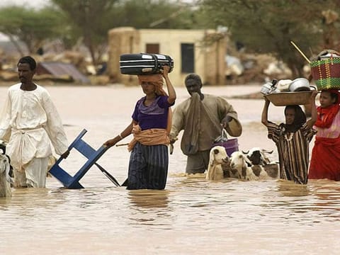 Nearly 136,000 Sudanese people have been affected by the floods and heavy rains in the country since June.  