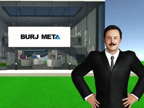 Musky lays claims to be the first Metaverse salesperson.