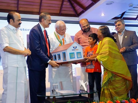 A key handover ceremony celebrated the conclusion of the project in Kerala 