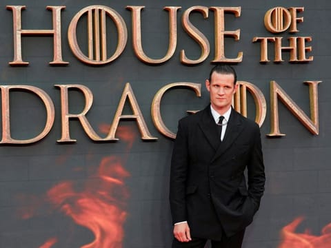 Cast member Matt Smith attends the UK premiere of 'House of the Dragon' in London, Britain August 15, 2022.