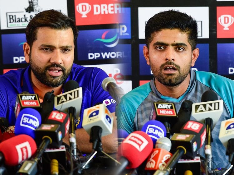 Rohit Sharma and Babar Azam