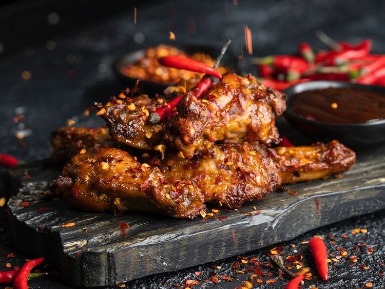Spicy food