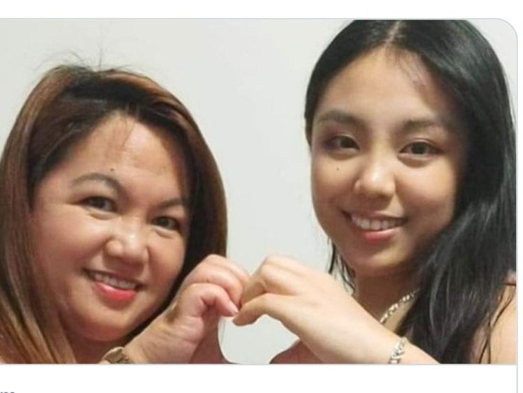 Elvie Sig-Od (left) and her daughter Angelica Sig-Od