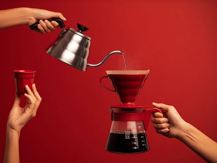 pour over coffee