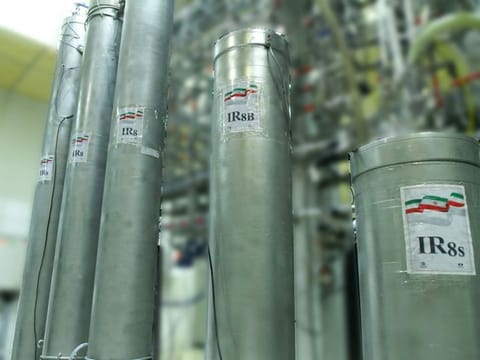 The atomic enrichment facilities Natanz nuclear research centre, some 300m south of capital Tehran. 