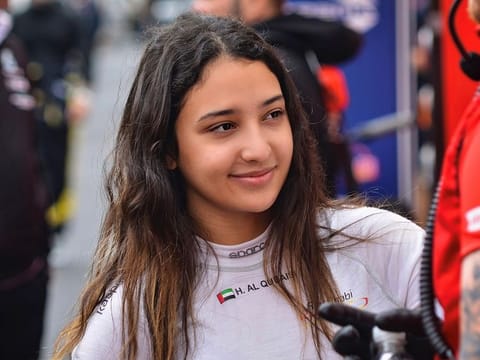 UAE's Hamda Al Qubaisi has been selected for a one-day test in the FIA F3 in France.