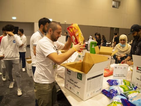 Volunteers from all backgrounds joined hands for the initiative