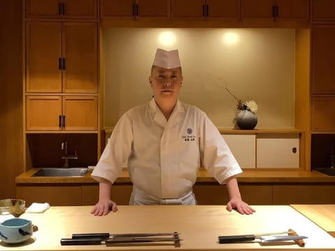 Sushi Masaki Saito, where the seasonally focused omakase meal goes for C$680 ($523) and features fish flown in daily from Japan, served fresh and aged. It's run by chef Masaki Saito, who used to operate the counter at New York's two-star Sushi Ginza Onodera.