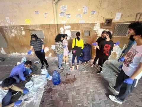 Art, positive messages from Dubai residents beautify communities