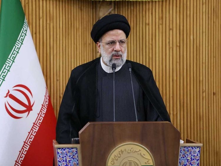 Iran's President Ebrahim Raisi 