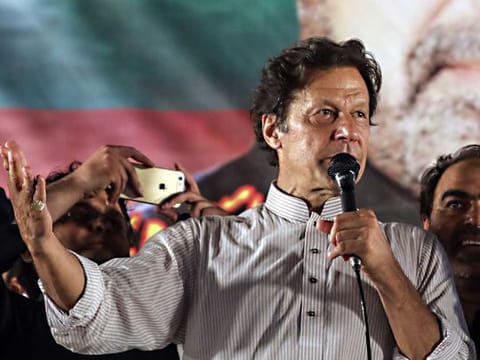 Pakistan's Prime Minister Imran Khan Khan has held a series of anti-government demonstrations to force early elections.