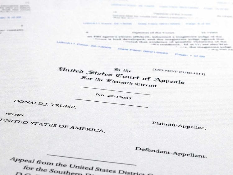 Trump court papers