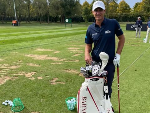 Practising on the Range after shooting a 67 is so much more fun, said Dubai based Nico Colsaerts in Paris on the DP World Tour.
