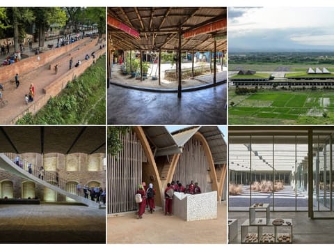 Six winners of The Aga Khan Award for Architecture Award announced on Thursday will share the US$1 million award. 