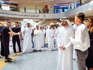 Photos: Hamdan bin Mohammed attends Dubai Metaverse Assembly at the Museum of the Future 