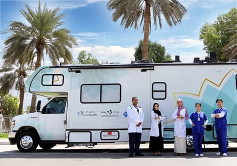 Abu Dhabi launches mobile public clinics to provide easy access to public health services