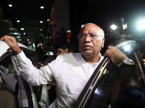 Congress president Mallikarjun Kharge. India’s Principal Opposition Party says its senior leaders will not attend the inauguration ceremony of the Ram temple in Ayodhya on January 22