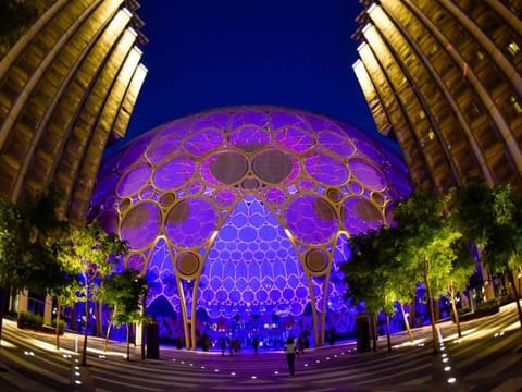Expo City Dubai features stunning visuals on Al Wasl dome