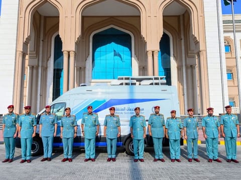 The vehicle was officially launched at the police headquarters 