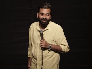 Indian comedian Anubhav Singh Bassi
