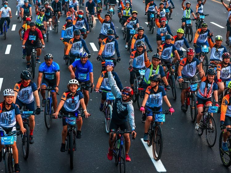 dubai fitness challenge file pic for dubai ride 