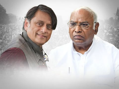 Congress presidential elections: Shashi Tharoor seems to have won the hearts of many, but Malikarjuna Kharge, is the 'official' candidate for the top post