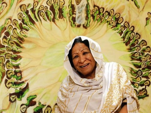 Kamala Ibrahim Ishag has recently held exhibitions in Sharjah Art Foundation (2016) and Prince Claus Fund in Amsterdam (2019).