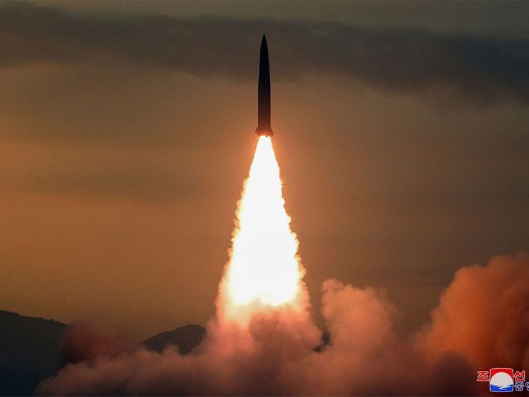 20221010 north korea missile test