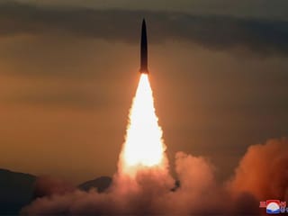 North Korea fires suspected ICBM after issuing threat to US