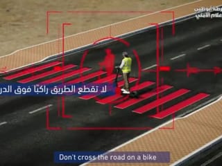 UAE: Dismount two-wheelers when crossing road, Abu Dhabi Police urge