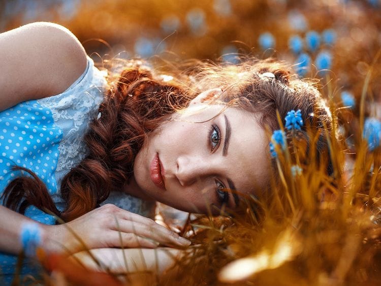 Summer day woman