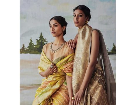 Real zari sarees from Shanti Banaras