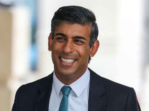 British Prime Minister Rishi Sunak