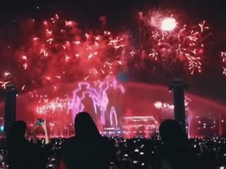 Watch: Fireworks, laser show thrill Diwali revellers in Dubai