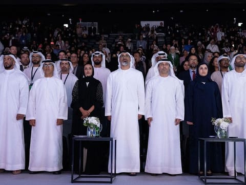  Sheikh Khaled bin Mohamed Bin Zayed Al Nahyan attended the opening ceremony of Parenthood: The Unconference
