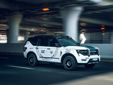 Dubai Police's purpose-built police car, the first of its kind in the world, launched at a previous World Police Summit in Dubai. The fourth edition of the World Police Summit (WPS) returns this month.