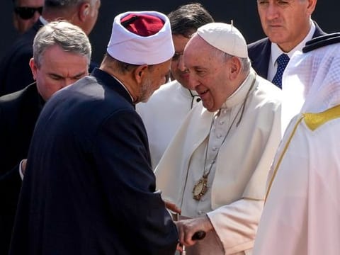 In pictures: Pope Francis's visit to Bahrain