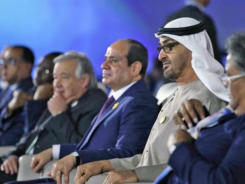 Photos: Mohamed bin Zayed and world leaders at COP27 in Egypt