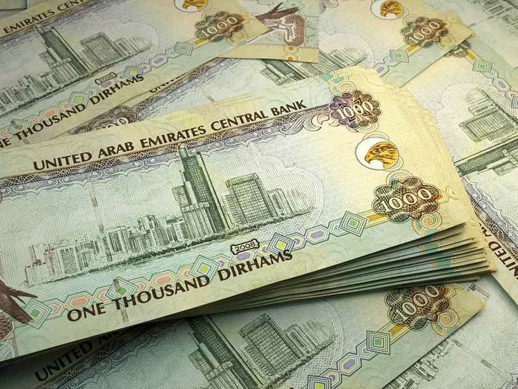Dh1,000, Dirhams